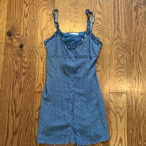 PacSun dress, blue with white flowers